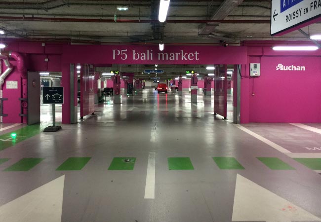 Signalétique Aéroville